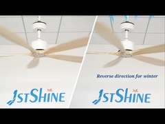 60 Inches 5 Wooden Blade Ceiling Fan With Five Speed DC Motor