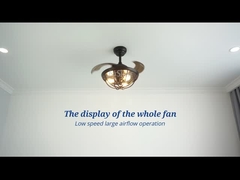 I CB ETL del CE ritrattabili ROHS SAA della luce ccc del ventilatore da soffitto dell'OEM 42inch hanno approvato