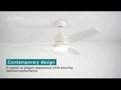 Motore calmo di CC del reversibile del ventilatore da soffitto di basso profilo DC110V Dimmable LED