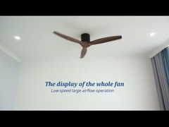 ventilatore da soffitto della decorazione della casa di 220V 60w con il motore a corrente alternata telecomandato