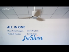 Ventilatore da soffitto di basso profilo con telecomando