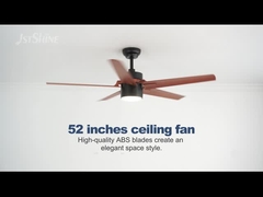 Ventilatore di soffitto a motore a corrente continua con valvola leggera a 6 velocità rumore inferiore