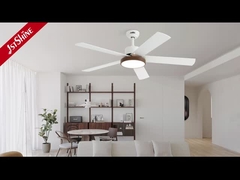 Ventilatore di soffitto a LED intelligente con luce scura a controllo remoto