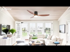 52 pollici di ventola montata sul soffitto luce decorativa di plastica motore DC