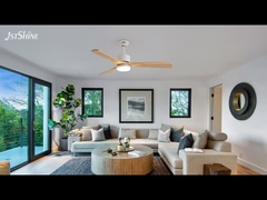 3 pale di legno ventilatore di soffitto con lampada decorativa interna Rumore inferiore