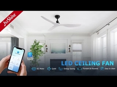 Ventilatore di soffitto senza luce da 52 pollici con controllo remoto intelligente a 6 velocità