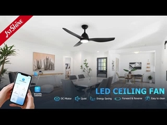 Ventilatore a soffitto a LED a alto flusso d'aria scuribile con risparmio energetico a controllo remoto