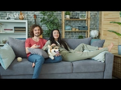 Ventilatore di soffitto da 42 pollici con lampada AC Motor Smart Control 4 lame di legno