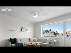 Ventilatore di soffitto a montaggio a scarico con lame ABS Controllo intelligente del motore DC per il soggiorno