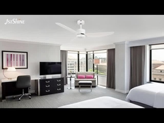 Ventilatore di soffitto a corrente continua con lame di plastica a distanza ad alta velocità