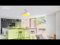 Ventilatore da soffitto retrattile intelligente da 42 pollici con illuminazione ambientale