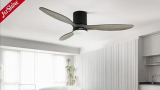 Il miglior ventilatore da soffitto a basso profilo per l'arredamento moderno della fattoria