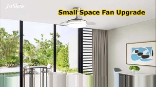 Luce dimmerabile per ventilatore da soffitto retrattile da 36 pollici