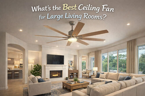 Ultime notizie aziendali su Qual è il miglior ventilatore di soffitto per grandi soggiorni?