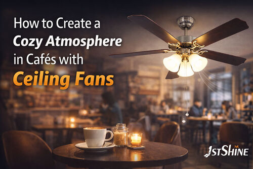 Ultime notizie aziendali su Come creare un'atmosfera accogliente nei caffè con ventilatori a soffitto