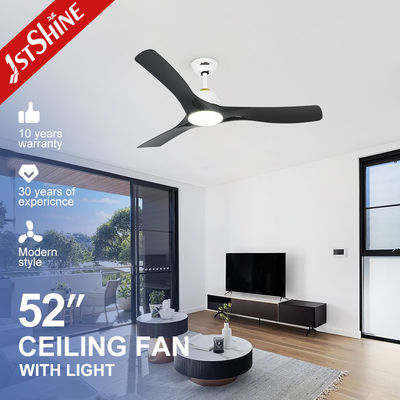 Buon prezzo 3 ABS Blade Motore DC Silenzioso Ventilatore di soffitto a LED ad alta velocità con luce in linea