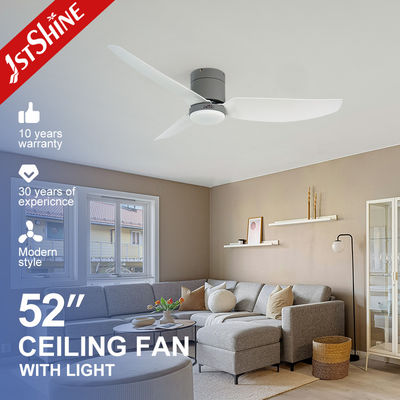 Buon prezzo Ventilatore da soffitto decorativo da incasso a basso profilo con luce a LED e telecomando in linea