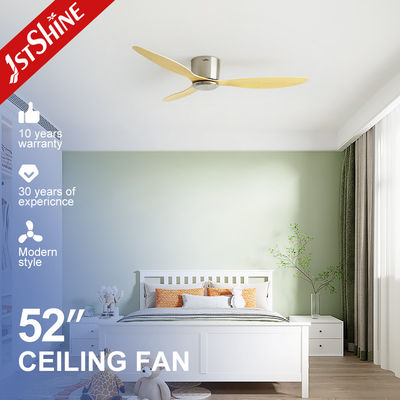 Buon prezzo 35w 52 pollici di plastica esterna tre lame App Controllo soffitto ventilatore senza luce in linea