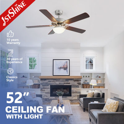 Buon prezzo MDF blade Decorative Ceiling Light Fan Low Noise DC/AC Motor Per Il Soggiorno in linea