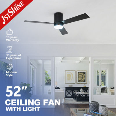 Buon prezzo 3 colori luce a LED 52 pollici ventilatore di soffitto con silenzioso motore a corrente continua e stile moderno in linea