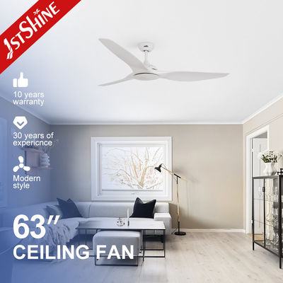 Buon prezzo Colori multicolori Ventilatore di soffitto bianco con telecomando Dc Motor 3 Lama di plastica senza luce in linea