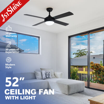 Buon prezzo Ventilatore di soffitto a LED da 52 pollici con telecomando 6 velocità e rumore ≤ 30 dB in linea