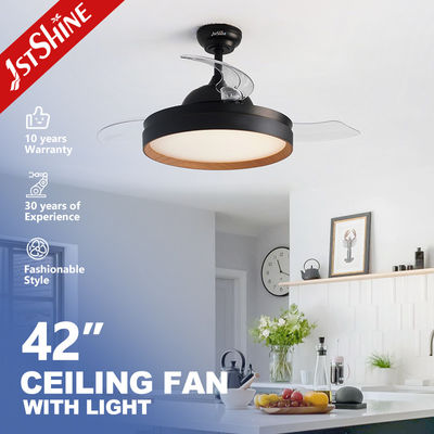 Buon prezzo Luce ventilatore di soffitto retrattile da 42 pollici per comfort e comodità in linea