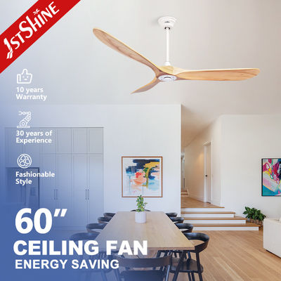 Buon prezzo 60 in motore di legno di CC del ventilatore da soffitto di 3 pale nella casa moderna commerciale in linea