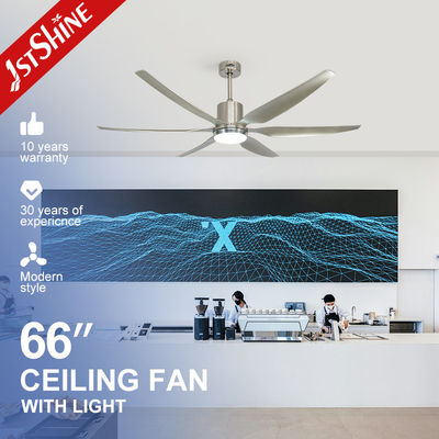 Buon prezzo 6 lame ABS Silent DC Motor Remote App Control LED Ventilatore di soffitto con luce in linea