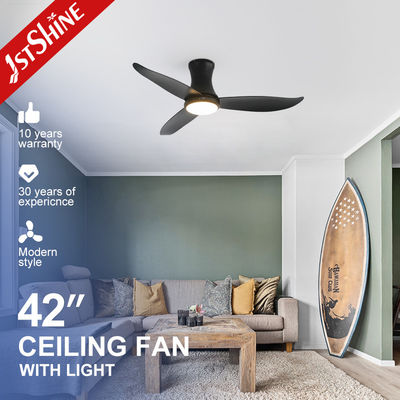 Buon prezzo Fabbrica di ventilatori da soffitto OEM/ODM da 42 pollici, neri, a filo con luce LED dimmerabile in linea