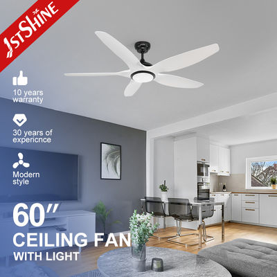 Buon prezzo 6 velocità basso rumore Dimmabile LED soffitto ventilatore ABS lama motore a corrente continua in linea