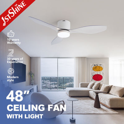 Buon prezzo Ventilatore di soffitto con lame ABS con controllo intelligente e luce a LED a 3 colori in linea