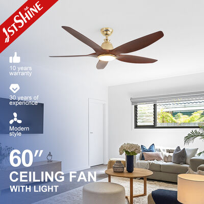 Buon prezzo Ventilatore da soffitto decorativo da 60 pollici con 5 lame ABS e telecomando a 6 velocità in linea