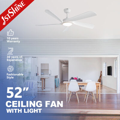 Buon prezzo Ventilatore da soffitto moderno da 52 pollici con motore DC silenzioso e luce LED integrata in linea
