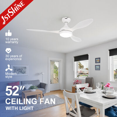 Qualità Ventilatore di soffitto a LED dimmabile da 52 pollici a risparmio energetico con telecomando e colori multipli Fabbrica