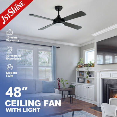 Buon prezzo Ventilatore da soffitto moderno da 48 pollici con luce dotato di pale in MDF e motore CA in linea