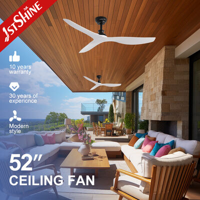 Buon prezzo Ventilatore da soffitto DC a basso rumore da 52 pollici con telecomando intelligente e 6 velocità In linea