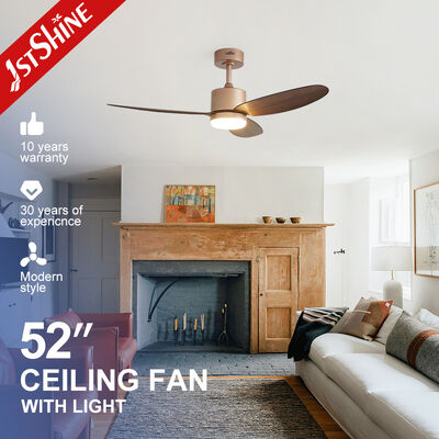 Buon prezzo Ventilatore di soffitto a motore DC a lame ABS da 52 pollici con luce a LED dimmabile In linea