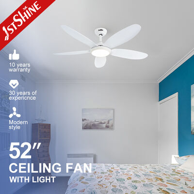 Buon prezzo Ventilatore di soffitto moderno da 52 pollici con luce a LED e motore DC silenzioso In linea